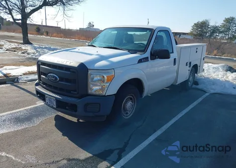 2015 Ford F-250 Xl из США, поврежденный, VIN 1FDBF2A64FEA83994